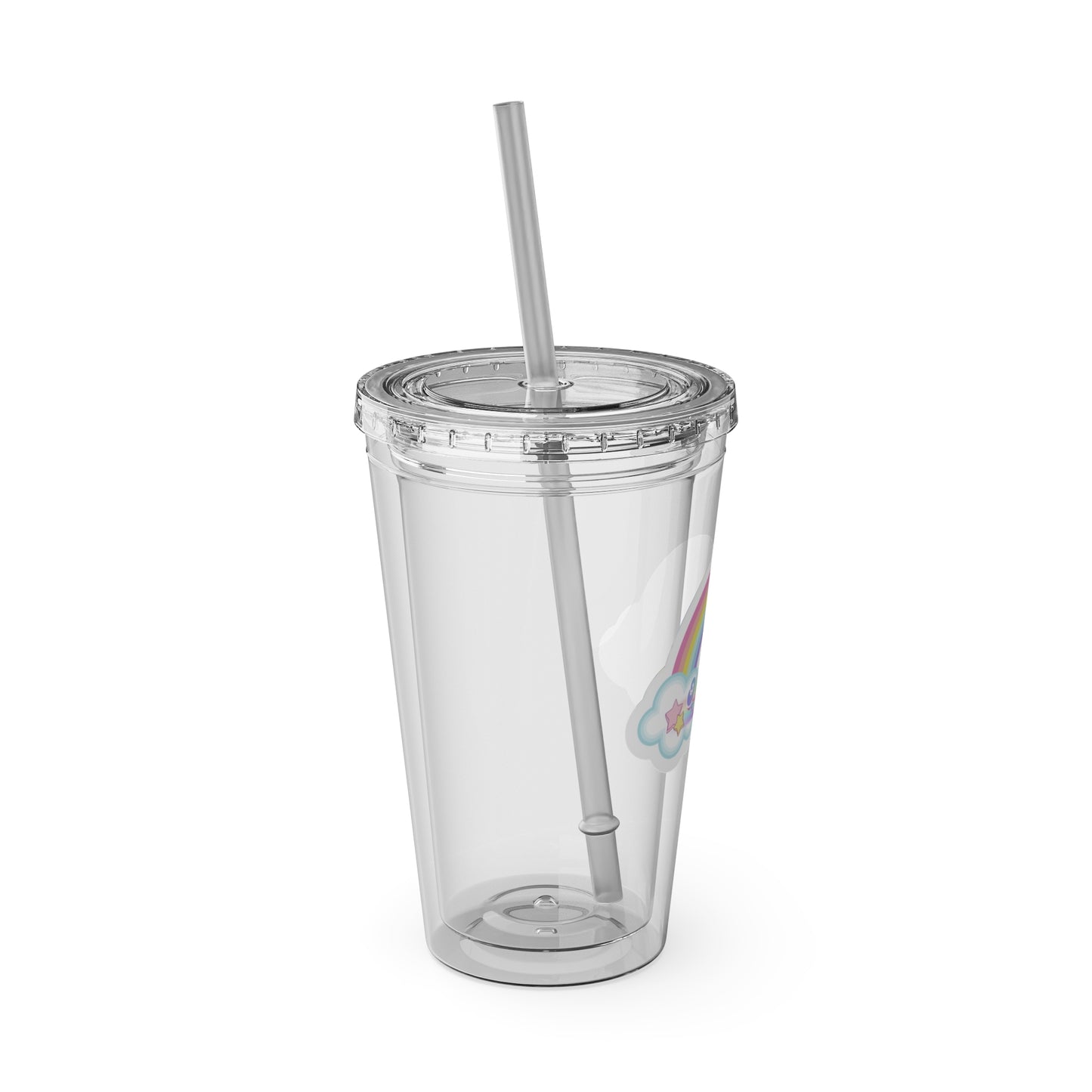 Sunsplash Tumbler with Straw, 16oz