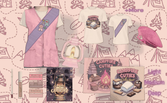(ALL IN) Campfire Cuties Collection Presale Blush: Medium